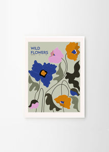 Plakát Wild Flowers by Frankie Penwill