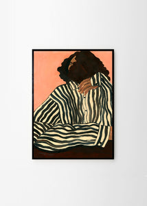 Plakát Serene Stripes by Hanna Peterson