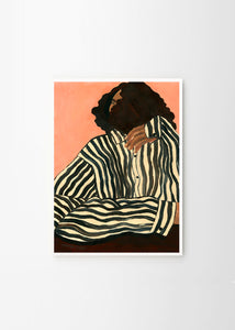 Plakát Serene Stripes by Hanna Peterson
