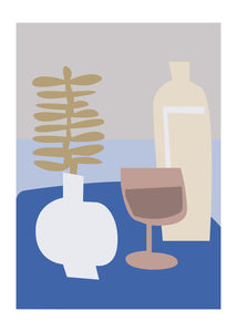 Plakát Wine by Helena Ravenne