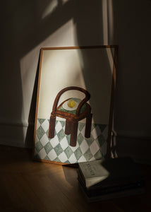 Plakát Chair with Fruit by Isabelle Vandeplassche