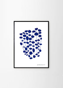 Plakát Blue Pearl Forest by Leise D. Abrahamsen