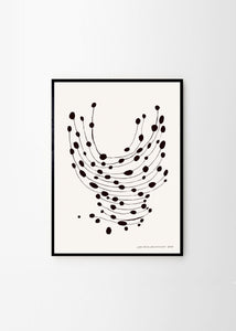 Plakát Dancing Dots by Leise Dich Abrahamsen