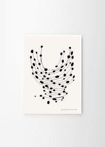 Plakát Dancing Dots by Leise Dich Abrahamsen