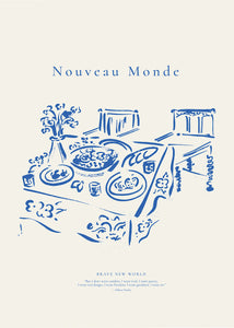 Plakát Nouveau Monde by Lucrecia Rey Caro