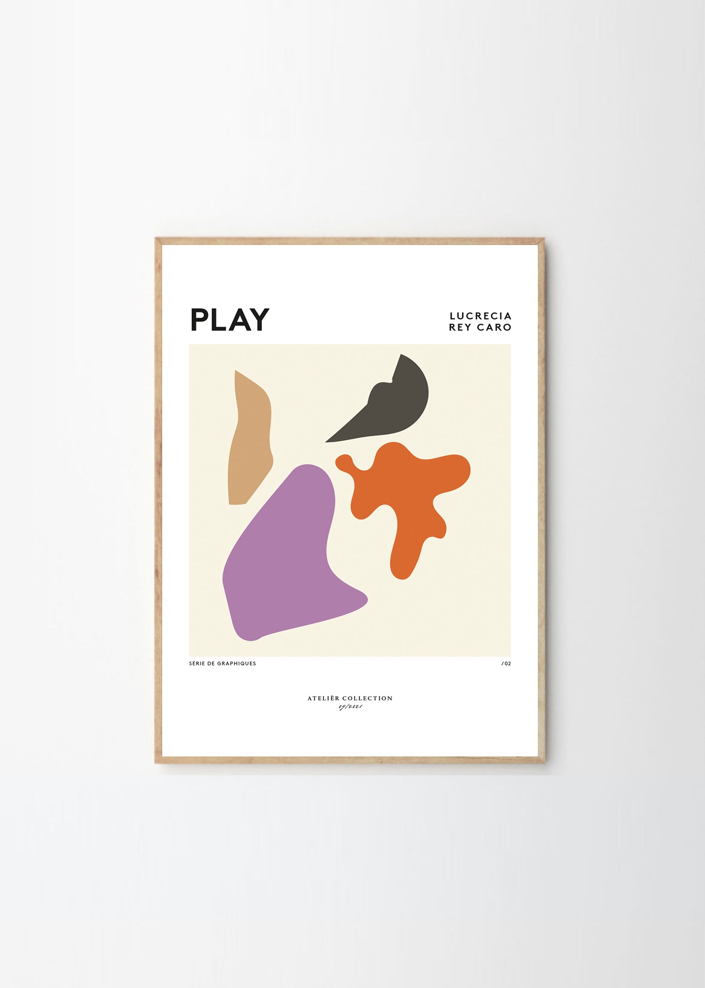 Plakát Play by Lucrecia Rey Caro