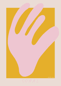 Plakát Pink Coral by Madelen Möllard