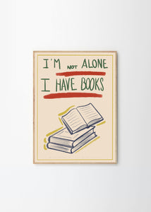 Plakát I Have Books by Marta Leyva