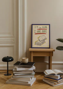 Plakát I Have Books by Marta Leyva