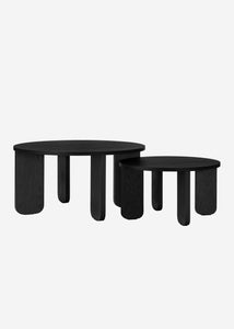 Konferenční stůl Kuvu 75cm černý